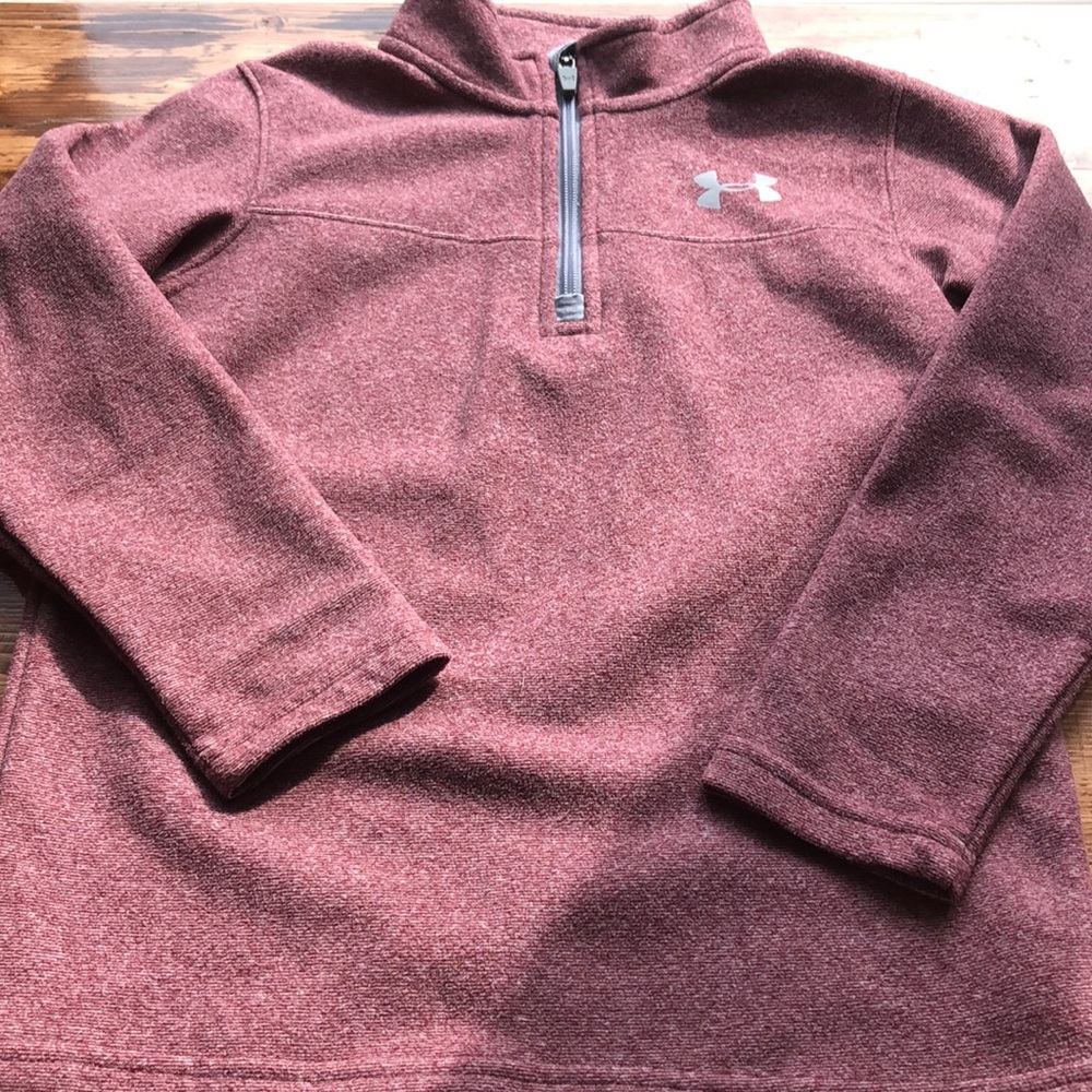 Boy Infrared Under Armour Boy 1/4 ZIP Fleece